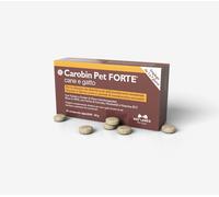 Carobin Pet Forte 30 compresse cane e gatto. Per problemi intestinali e diarrea