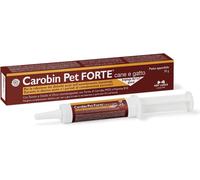 | Carobin Pet Forte Cane Gatto, Pasta Appetibile 30 G, Riduzione Disturbi Acuti
