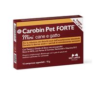 Carobin Pet Forte Mini Cane Gatto 15 Compresse Appetibili Riduzione Disturbi