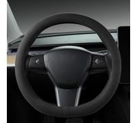 CARODI Coprivolante in pelle scamosciata, adatto per Tesla Model 3/Model Y