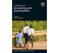 Carol A. Adams Handbook of Accounting and Sustainability (Copertina rigida)