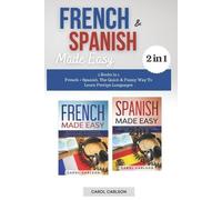 Carol Carlson French & Spanish Made Easy (Tascabile)