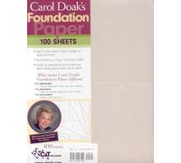 Carol Doak's Foundation Paper