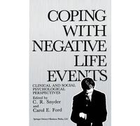 Carol E. Ford Coping with Negative Life Events (Tascabile)