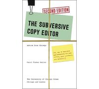 Carol Fisher Saller The Subversive Copy Editor, Second Edition (Tascabile)