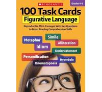 Carol Ghiglieri 100 Task Cards: Figurative Language (Tascabile)