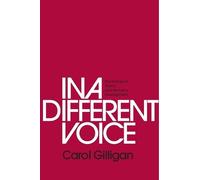 Carol Gilligan In a Different Voice (Tascabile)