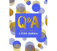 Carol Petley Q & A Bible Verse 5-Year Journal Blue Edition (Copertina rigida)