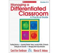 Carol Tomlinson Marcia I Managing a Differentiated Classroom, Grade (Tascabile)