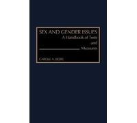 Carole A. Beere Sex and Gender Issues (Copertina rigida)