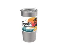 Carolina del Sud Bicchiere termico in acciaio inox doppia parete