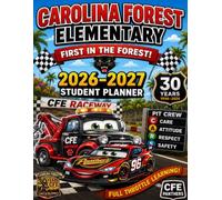 Carolina Forest Elementary 2026-2027 Student Planner: Full Throttle Learning • First in the Forest - Color Edition