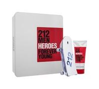 Carolina herrera 212 Men Heroes set regalo EDT 90 ml e gel doccia 100 ml - 90 ml