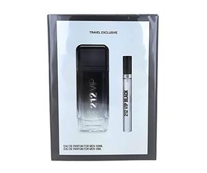 CAROLINA HERRERA 212 Vip Black Travel Set For Men Eau, per una scia personale