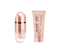 Set Carolina Herrera: 212 VIP Rose, Eau De Parfum, da donna, 80 ml + 212 VIP Rose, idratante, lozione per il corpo, 100 ml