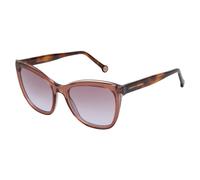 Carolina Herrera, ,Accessories ,Donna ,Marrone ,ONE SIZE Occhiali da sole in stile farfalla con montatura in acetato di alta qualità