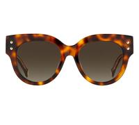 Carolina Herrera Ch 0008/s Occhiali Da Sole Donna Avana Cat-eye Marrone 52mm