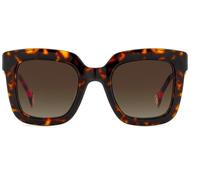 Carolina Herrera Her 0087/s Occhiali Da Sole Donna Avana Geometrico Marrone 50mm
