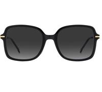 Carolina Herrera Her 0101/s Occhiali Da Sole Donna Nero Geometrico Grigio 55mm
