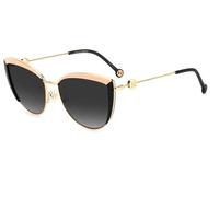 Carolina Herrera HER 0112/S KDX-9O A 58 Women's Sunglasses - Black Frame, Dark Grey Gradient Lenses