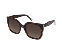 Carolina Herrera HER 0128/S C9K-HA 54 Women's Sunglasses - Black Havana Frame, Grey Gradient Lenses