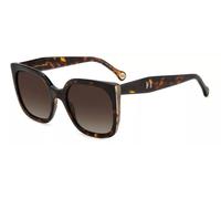 Carolina Herrera HER 0128/S C9K-HA 54 Women's Sunglasses - Black Havana Frame, Grey Gradient Lenses