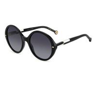 Carolina Herrera HER 0177/S PHW-IB 55 Women's Sunglasses - Havana Green Frame, Grey Green Lenses