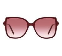 Carolina Herrera Her 0179/s Occhiali Da Sole Donna Rosso Farfalla Rosa 55mm