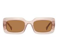 Carolina Herrera Her 0187/s Occhiali Da Sole Donna Avana Geometrico Marrone 50mm
