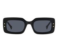 Carolina Herrera Her 0187/s Occhiali Da Sole Donna Nero Geometrico Grigio 50mm