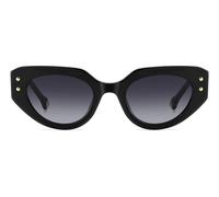 Carolina Herrera Her 0221/g/s Occhiali Da Sole Donna Nero Cat-eye Grigio 50mm