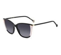 Carolina Herrera Donna Carolina Herrera HER 0245/S 3H2/9O Occhiali da sole Acetato Nero Grigio Squadrata Sfumato
