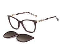 Carolina Herrera HER0422/G/C LHF/LA Polarized, Polarizzato, Rosso, Acetate, Donne occhiali 54