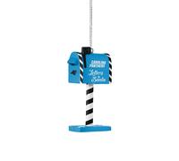 Carolina Panthers Albero di Natale Vacanza Ornamento Cassetta Postale Lettere A