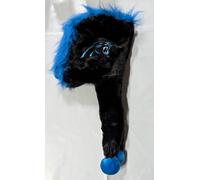 Carolina Panthers Team Logo - Mohawk Pendenti Cappello - Nuovo Nwt Morbido