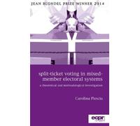 Carolina Plesci Split-Ticket Voting in Mixed-Member Electoral (Copertina rigida)