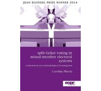 Carolina Plesci Split-Ticket Voting in Mixed-Member Electoral System (Tascabile)