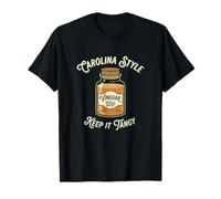 Carolina Style Aceto BBQ Sauce Lovers Grilling Maglietta