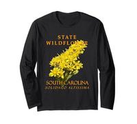 Carolinas Territory Fiore Selvatico Solidago Maglia a Manica