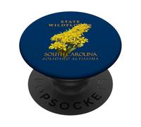 Carolinas Territory Fiore Selvatico Solidago PopSockets PopGrip Adesivo