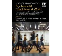 Caroline Biron Research Handbook on Psychosocial Conditions a (Copertina rigida)