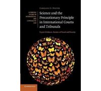 Caroline E. Fos Science and the Precautionary Principle in Internati (Tascabile)