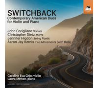Caroline Eva Chi Switchback: Contemporary American Duos for Violin and Pian (CD)