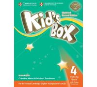 Caroline Nixon Kid's Box Level 4 Activity Book with Onlin (Mixed Media Product)