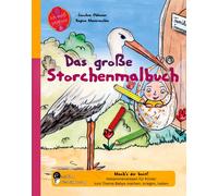 Caroline Oblass Das große Storchenmalbuch - Mach's dir bunt Hebamme (Tascabile)