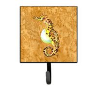""""Caroline's Treasures 8640SH4 Seahorse Leash Holder or Key Hook Small Multicolor""""