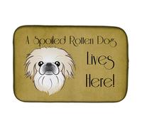 """"Caroline's Treasures Adds A Touch Of Flair Dish Drying Mat 14"""""""" x 21"""""""" Spoiled""""