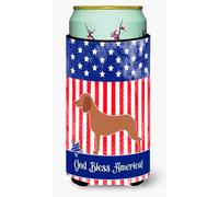 """"Caroline's Treasures Bavarian Mountain Hound American Decorative Can Hugger Tall Boy Multicolore""""