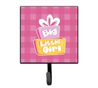 """"Caroline's Treasures Big Little Girl Wall Hook Small Multicolor""""