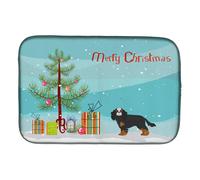 """"Caroline's Treasures Cavalier King Charles Spaniel Christmas Tree dish-drying-mats 14 x 21 Multicolor""""